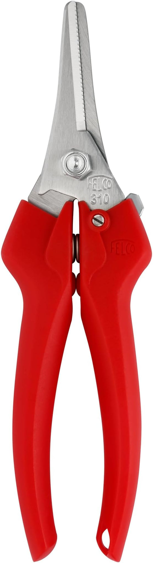 Felco F310 Pruning Snips ??7.3" Lightweight Garden Clippers for Fine Trimming & Harvesting | Pruning Shears for Gardening | Garden Snips and Pruners with Forged Aluminum Handles, Precision Tip