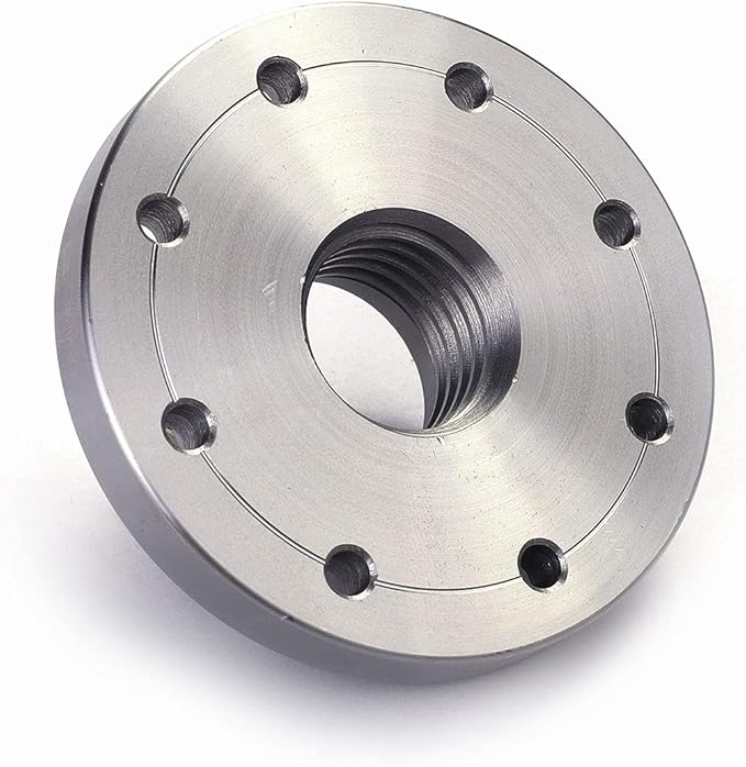 3" Wood Lathe Steel Faceplate Chucks, 1??8TPI Thread Woodworking Accessories Tools