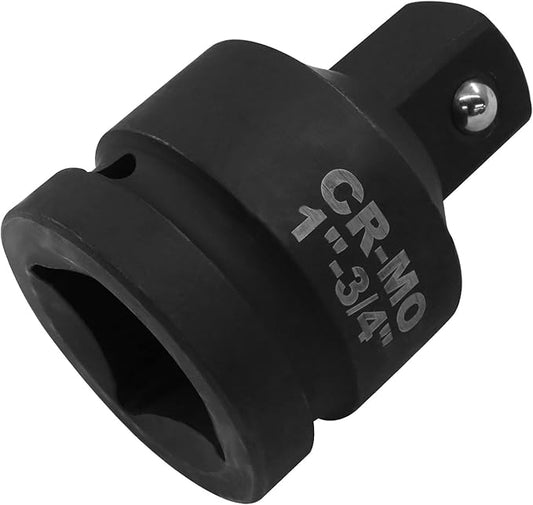 1" Female to 3/4" Male Impact Socket Adapter, Black Wrench Socket Adapter For Impact Driver