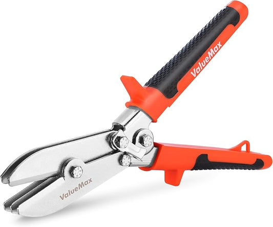 ValueMax 5-Blade Hand Crimper, Gutter Crimping Tool and Sheet Metal Crimper for 22-28 Gauge Stainless Steel, HVAC Ductwork, Downspouts, Stove Pipes, Rust-Resistant Ergonomic Handle