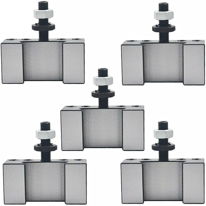 5Pcs #2 AXA 250-102 Quick Change Tool Post Boring Turning Holder 6-12" for Lathe Swing 6-12 inches