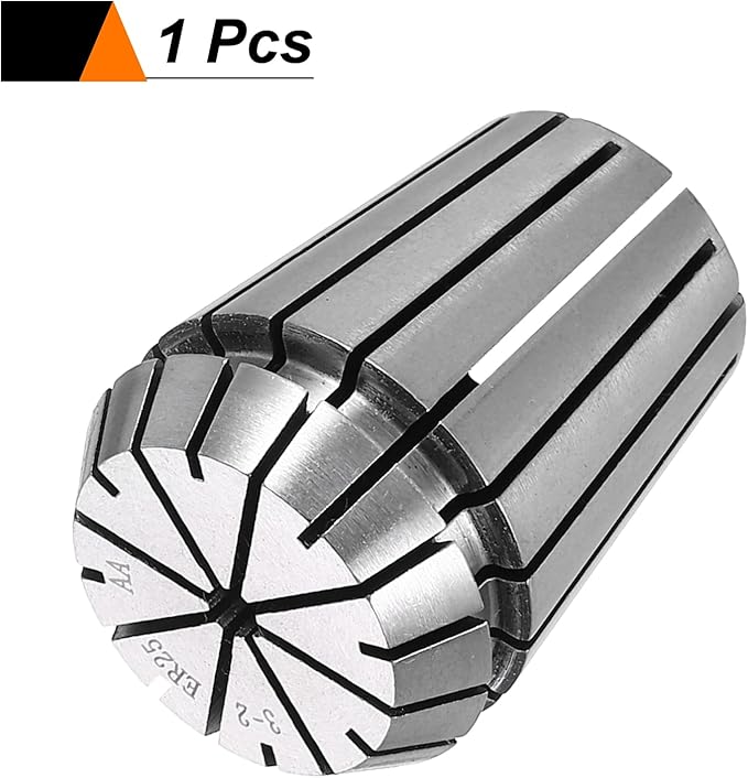 HARFINGTON Spring Collet Chuck ER25 3mm 65Mn Spring Steel Precision Router Collets for CNC Engraving Milling Lathe Tool