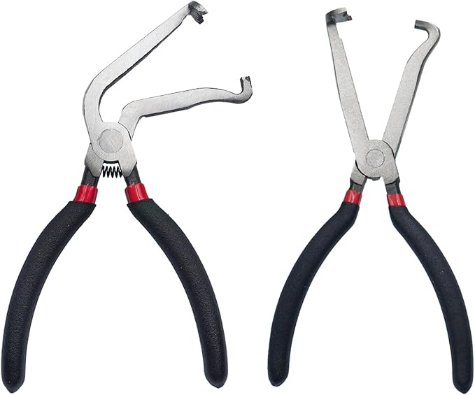 2Pcs 37960 Electrical Disconnect Pliers 60 Degree Plier and Straight Plier Automotive Electrical Connector Disconnect Pliers