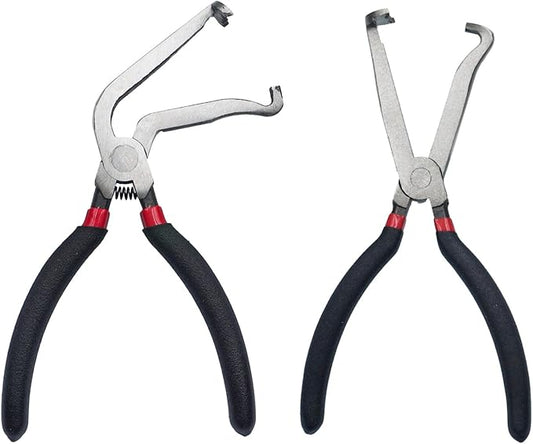 2Pcs 37960 Electrical Disconnect Pliers 60 Degree Plier and Straight Plier Automotive Electrical Connector Disconnect Pliers