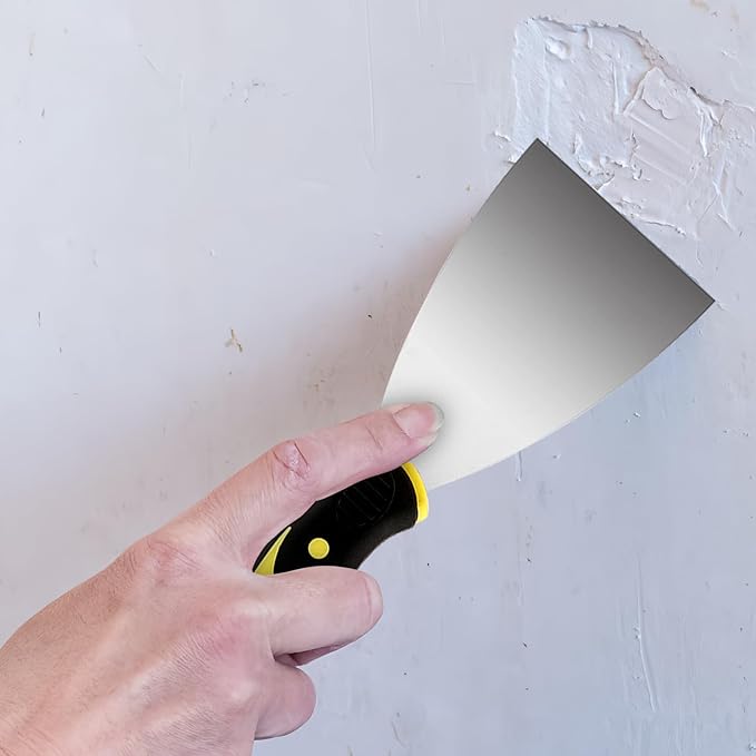 20 PCS 3 Inch Putty Knife, Stainless Steel Putty Knife Scraper, Spackle Knife for Drywall Finishing, Plaster Scraping, Patching and Painting, Decals, and Wallpaper