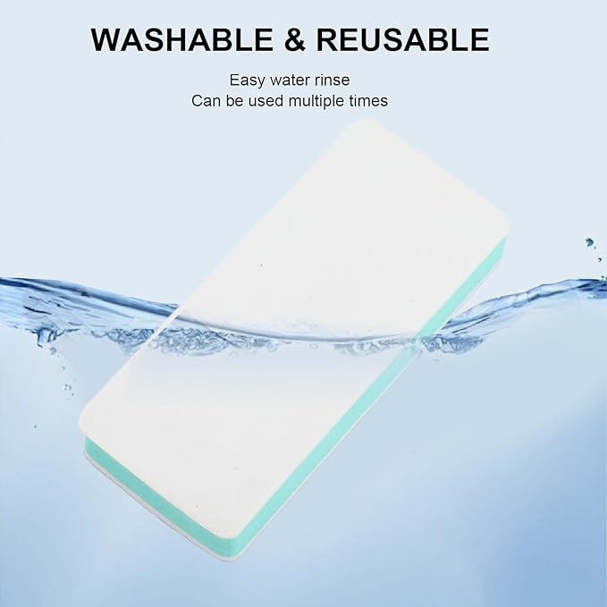 10 Pack Sanding Sponge, 1000 5000 Grit Ultra Fine Sanding Block, Washable and Reusable, Fine Grit to Smooth, Ideal for Drywall Sanding and Smoothing of Joint Compounds