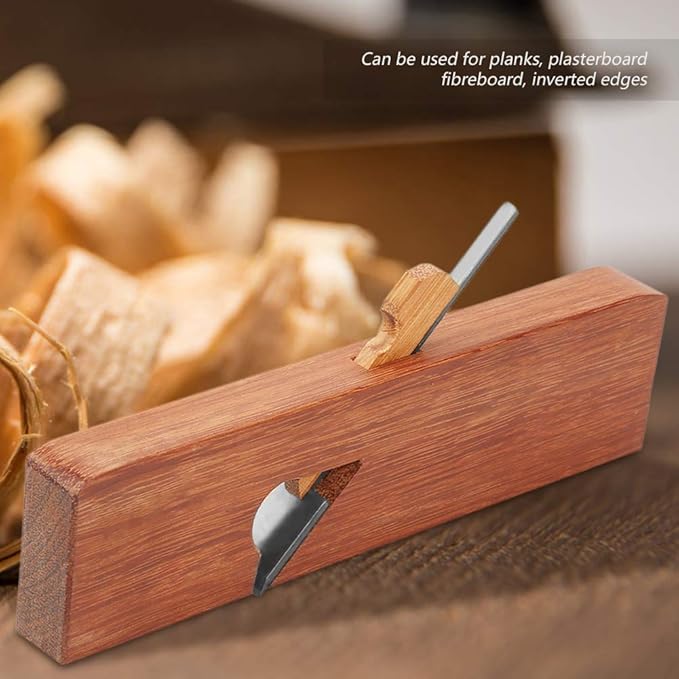 Woodworking Plane,Hand Planer,Wood Planer,Wooden Carpenter Woodcraft Tool for Finishing Wood Surface,Trimming