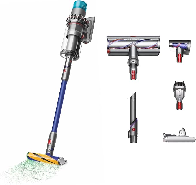 Dyson Gen5outsize Cordless Vacuum, 250AW, 3 Power Modes, Up to 140 Minutes,짼 XL bin, Illumination Reveals dust, HEPA Filtration, All Floor Types