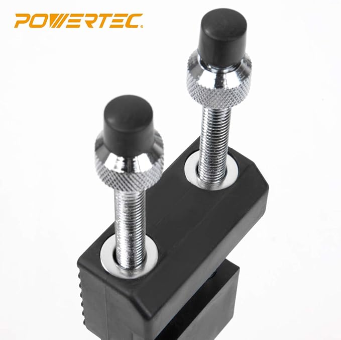 POWERTEC Sharpening Stone Holder ??Adjustable Whetstone Stone Holder 5.5" to 9", Non-Slip Rubber Base for Secure Knives Sharpening for Kitchen w/knife Sharpener, Wet, Diamond Stone(71013)