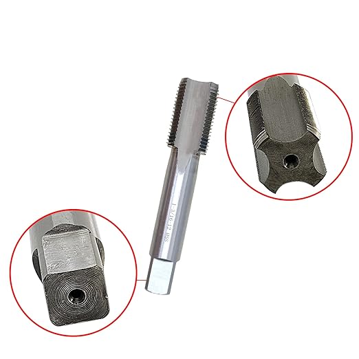 Lzcdelyxiao 1-3/16"-12 Tap, UN, Right Hand Straight Flute Thread Tap, Machine Tap, 1 3/16"-12, Nominal Diameter 1-3/16", Thread Per Inch 12 Fin Thread, Tolerance Grade 2B, High Speed Steel HSS