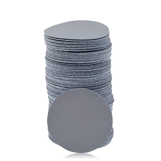 SPEEDWOX Sander Disc 100pc Sanding Hook and Loop Sandpaper 3000 Grit Sanding Discs 2 inch Sandpaper for Sanders Drill Grinder Rotary Tools Attachment Woodworking Wood Auto, No Hole