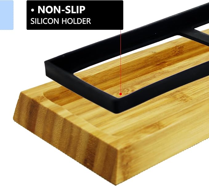 Sharpening Stone Whetstone Waterstone 2 Side Grit 1000/6000 Kitchen Knife Sharpener Fast Sharpening NonSlip Bamboo Base