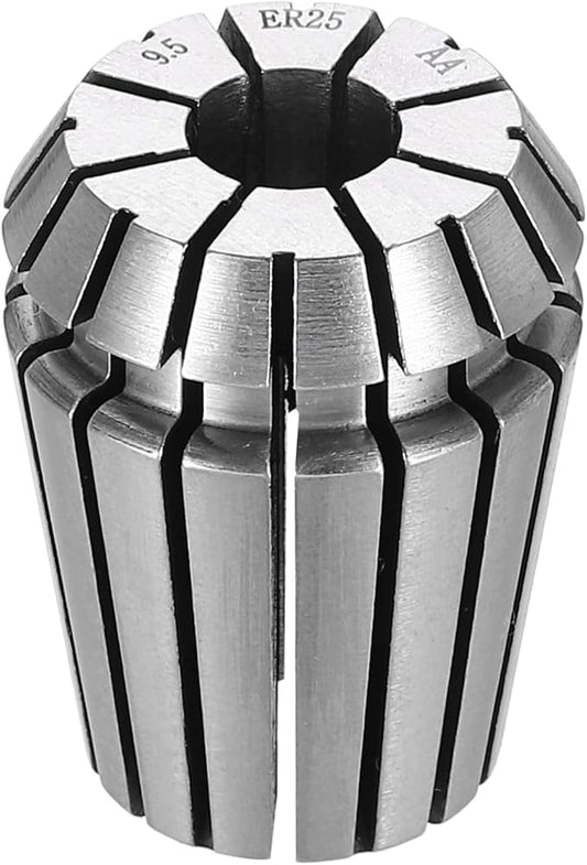 HARFINGTON Spring Collet Chuck ER25 9.5mm 65Mn Spring Steel Precision Router Collets for CNC Engraving Milling Lathe Tool