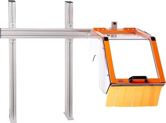 Hinged Lathe Guard for Hardinge HLV/Toolroom Lathes, 12??Wide, Standard Model, No Interlock. Part # LG-TR2 by ATS Machine Safety Solutions