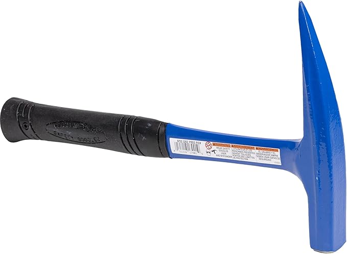 Vaughan AP22 All Steel Prospectors Rock Pick, 22oz Forged Steel Head Geology Tool, Made in The USA, VN17901