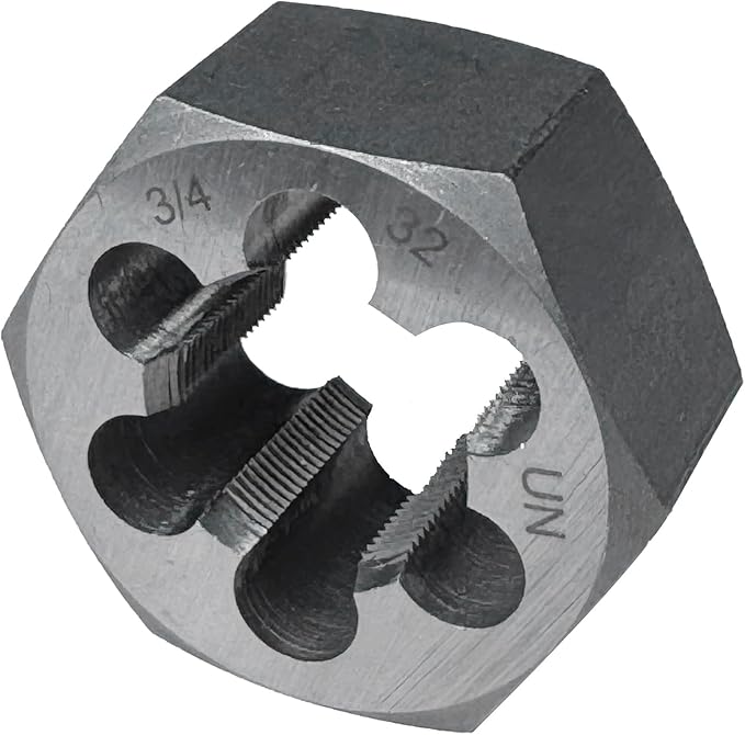 3/4"-32 UN Hex Die Rethreading Die Thread Die Carton Steel Right Hand
