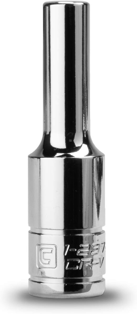 Capri Tools 5/16-Inch Deep Socket, 3/8-Inch Drive, 6-Point, SAE