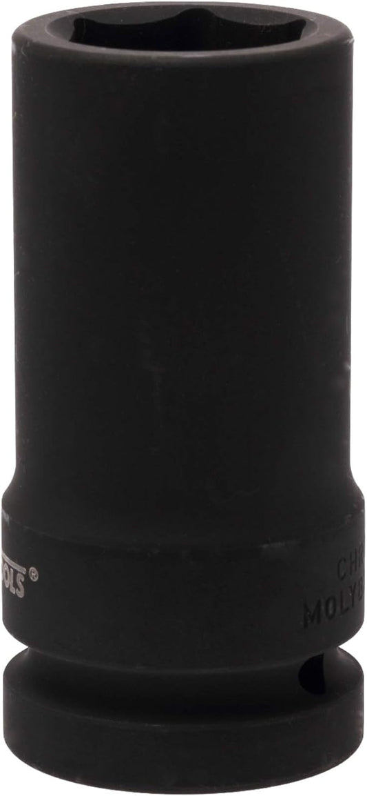 Teng Tools 36MM 1 Inch Drive 6 Point Metric Deep Thinwall Chrome Molybdenum Impact Socket | Mechanic Tool | Hand Tool - 910636