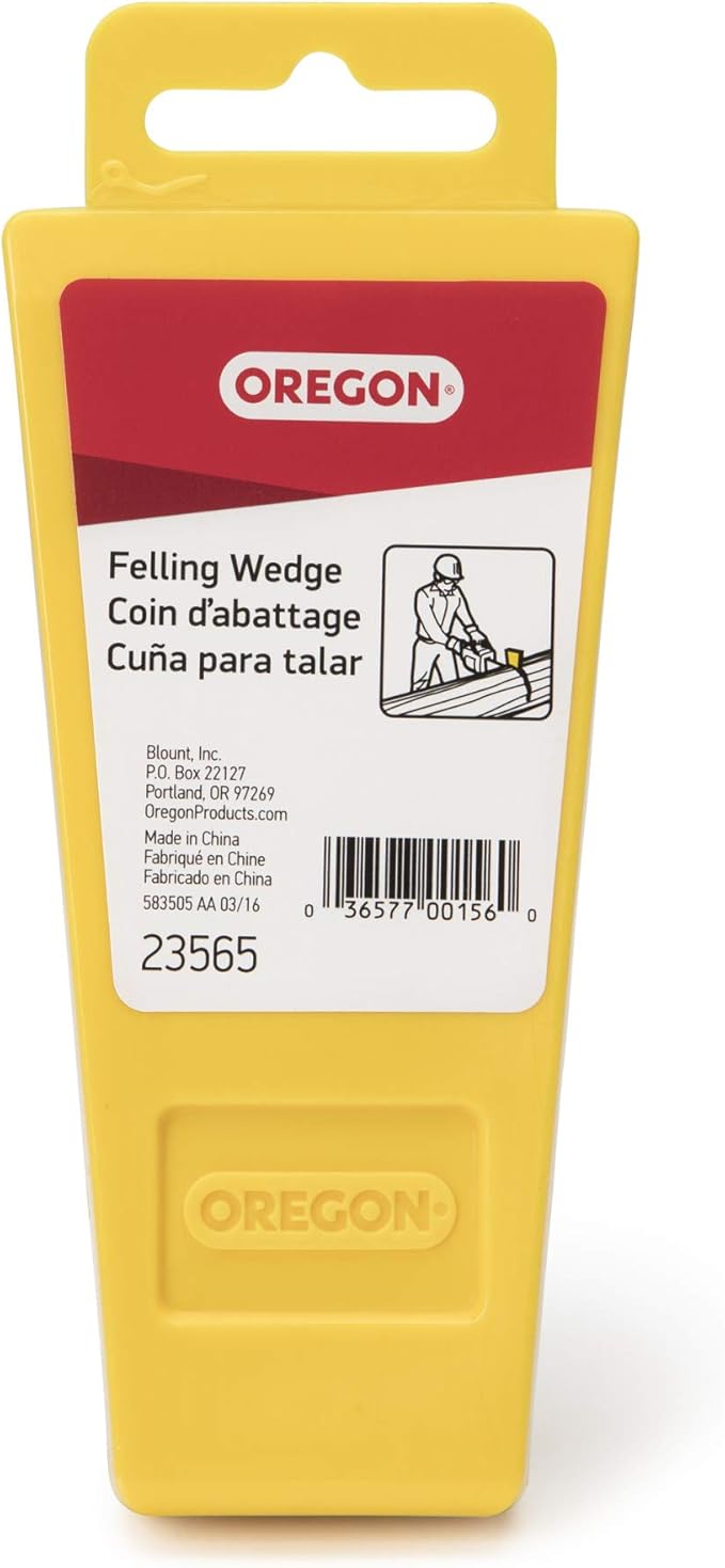Oregon Felling Wedge 5.5 inch, Lightweight and Durable Tree Wedge for Safe Felling with Stabilizing Serrations