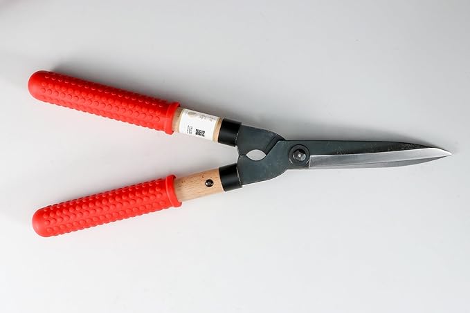 Wazakura Japan Premium Mini Hedge Shears - Handmade Japanese Pruning Shears - Precision Hedge Clippers with Non-Slip EVA Grip - Lightweight Gardening Tool for Gardens & Shrubs