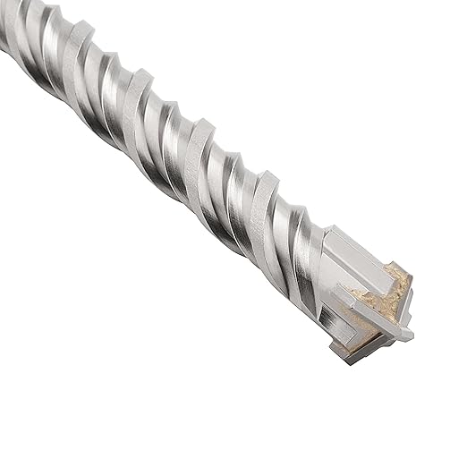 1-3/8 in x 18 in (35 x 460mm SDS Max Rotary Hammer Drill Bit, Concrete Drill Bit,Masonry Drill Bit for Concrete, Brick, Cement (Length :460mm / 18 inch, 1-3/8 inch （ 35mm)