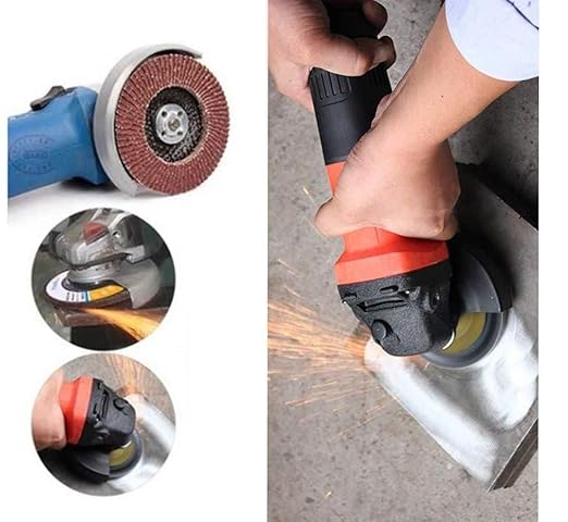 Flap Discs 40 PCS 4.5 Inch - 40 60 80 120 Grit Grinding Discs 4 1/2 Assorted Sanding Grinding Wheels,Aluminum Oxide Abrasives,Grinder disc