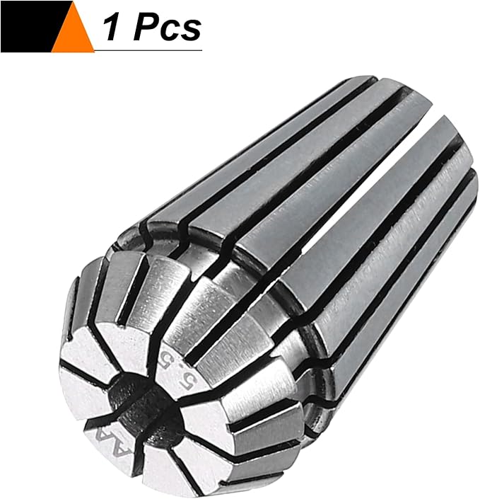 HARFINGTON Spring Collet Chuck ER16 5.5mm 65Mn Spring Steel Precision Router Collets for CNC Engraving Milling Lathe Tool