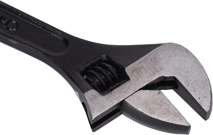 Century Drill & Tool 72625 Adjustable Wrench, 10"