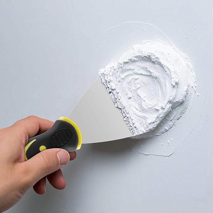 25PCS 3 Inch Putty Knife, Stainless Steel Spackle Knives, Metal Knife Scrapers for Drywall Finishing, Plaster Scraping, Decals Wallpaper