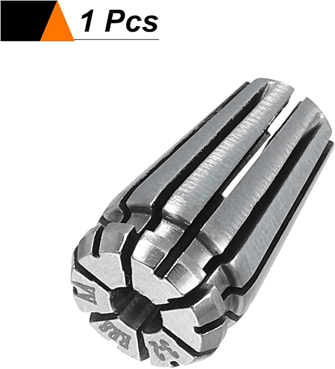 HARFINGTON Spring Collet Chuck ER8 3mm 65Mn Spring Steel Precision Router Collets for CNC Engraving Milling Lathe Tool