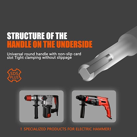 CATITO 11 Piece Set of Concrete Hole Saw (30mm 40mm 50mm 65mm),Concrete Hole Saw Kit for Concrete with SDS Plus Shank Connecting Rod and 5pcs dust Bag, Cement|Brick Stone|Wall.