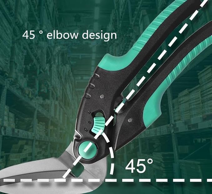 szhdxsy 10-Inch Heavy Duty Industrial Scissors - All Purpose Shears for Cardboard, Carpet, Thick Paper, Leather, Sewing Fabric - Extremely Sharp With Finely Serrated Blade