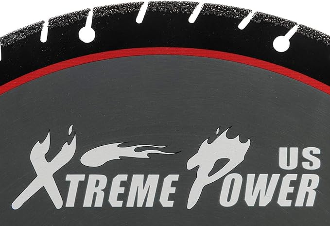 XtremepowerUS 3200W Electric Power Disc Cutter Circular Demo Saw For Wet/Dry Concrete Guide Roller Cut Off, 16"
