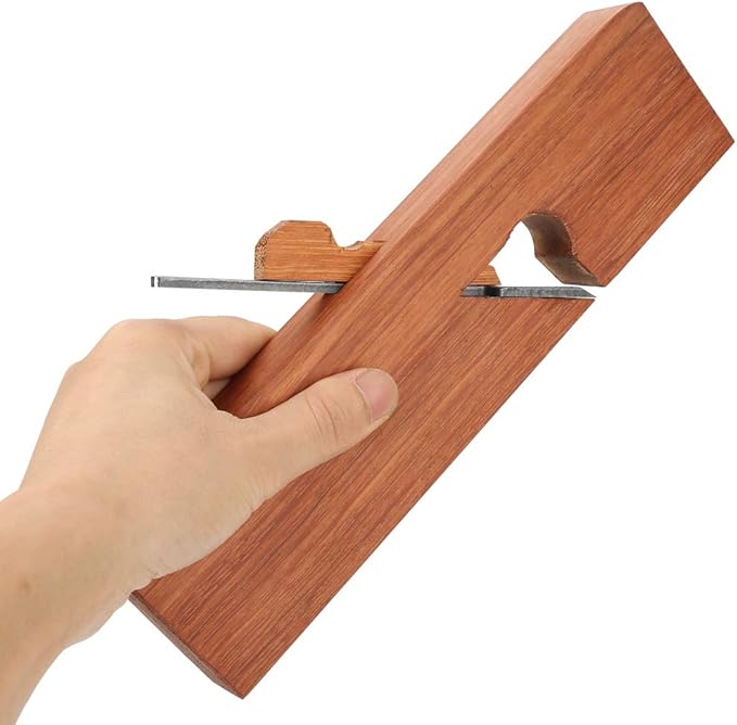 Woodworking Plane,Hand Planer,Wood Planer,Wooden Carpenter Woodcraft Tool for Finishing Wood Surface,Trimming