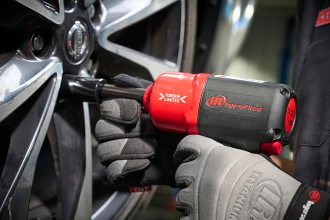 Ingersoll Rand 2135QTL-2 1/2" Air Impact Wrench, Quiet, 780 ft-lbs Max Torque, 2" Ext Anvil