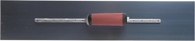 MARSHALLTOWN Blue Steel Finishing Trowel, 4 x 12 Inch Concrete, Masonry and Drywall Finishing Tool, Made in The USA, MXS244BD