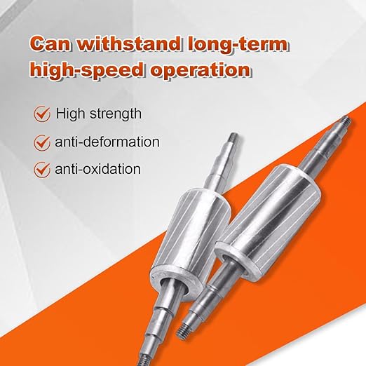 ATO AC 40W Concrete Vibrator Motor Adjustable Amplitude Low Noise Concrete Vibrating Motor Aluminum Alloy Vibrating Vibrators 3600rpm 110V 1 Phase for Shaker Table, Sifters, Mixers