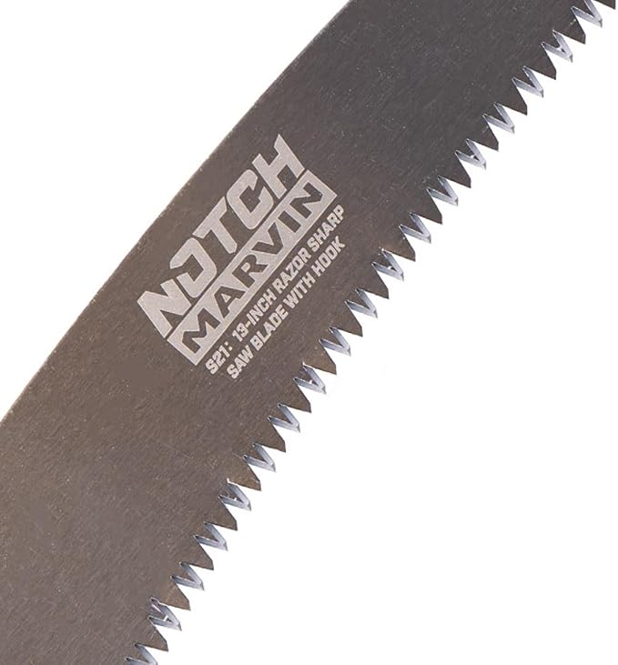 Notch Marvin S21 330mm (13") Tri-Edge Pole Saw Blade w/Hook