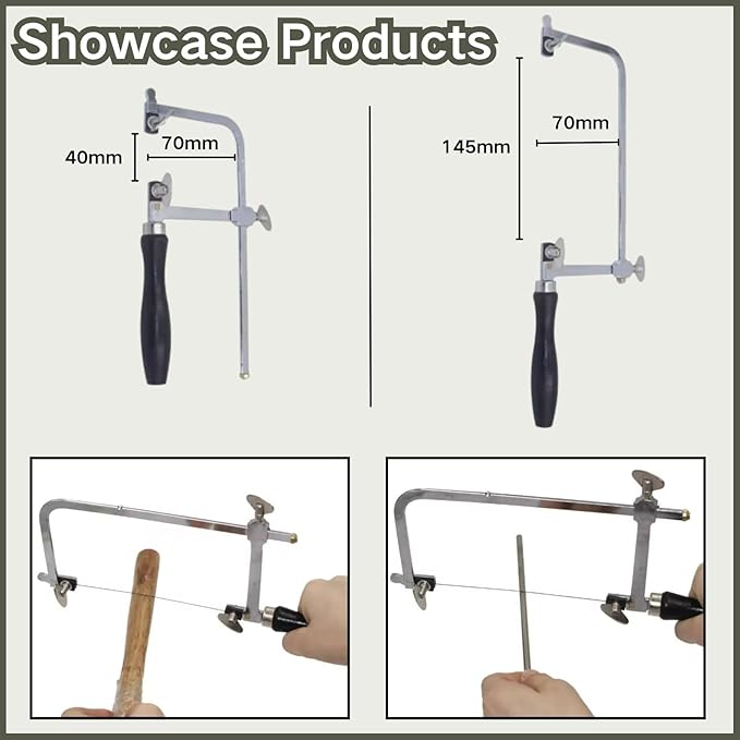 Hand Saw, Wood Working Tools and Accessories with 144 Blades, Suitable for PVC Pipes, Metal Pipes