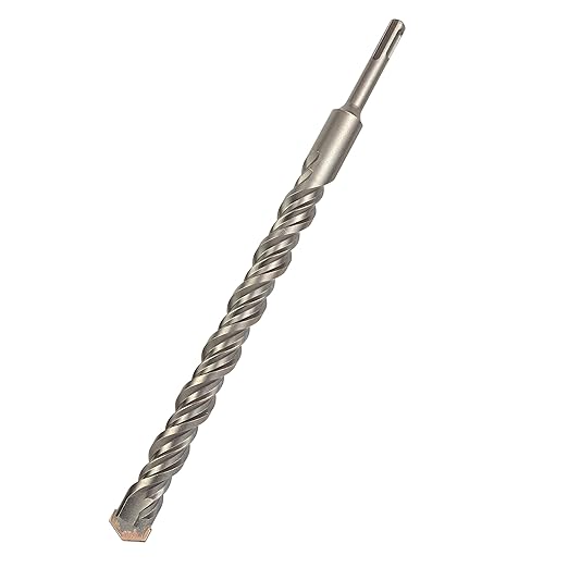 7/8 Inch x 12 Inch SDS Plus Rotary Hammer Drill Bit, Carbide Tipped for Brick, Stone, and Concrete Version 2 (7/8" x 10" x 12")