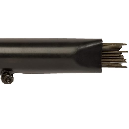 CS Unitec | 121.2099 | 2B Needle Scaler. Heavy-Duty, All-Steel Construction, Inline Grip, 19 Needles, Air-Powered, 3000 Blow per Minute, 5.75 Lbs - Made in England