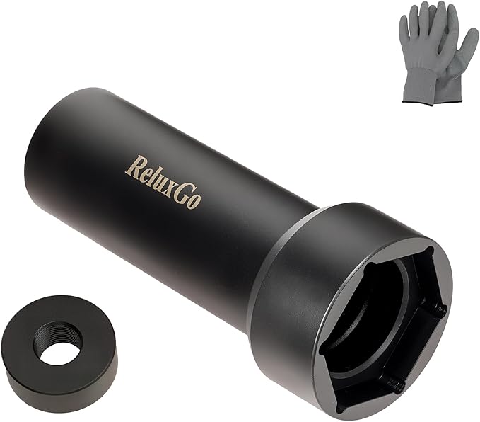 2-1/4" Mainshaft Sprocket Socket Tool with 1/2" Drive, Pulley Wrench Lock Nut Main Shaft Socket Tool for 1Harley Davidson Twin Cam, Dyna, Electra Glide, Heritage Softai, Harley Davidson Specialty Tool