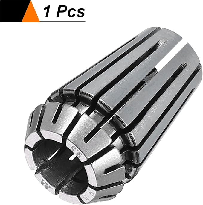 HARFINGTON Spring Collet Chuck ER16 9.5mm 65Mn Spring Steel Precision Router Collets for CNC Engraving Milling Lathe Tool