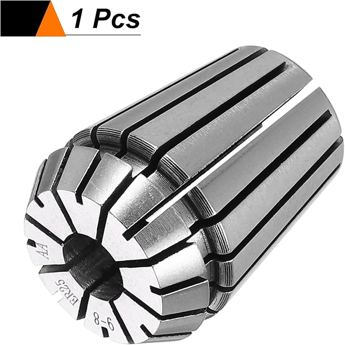 HARFINGTON Spring Collet Chuck ER25 9mm 65Mn Spring Steel Precision Router Collets for CNC Engraving Milling Lathe Tool