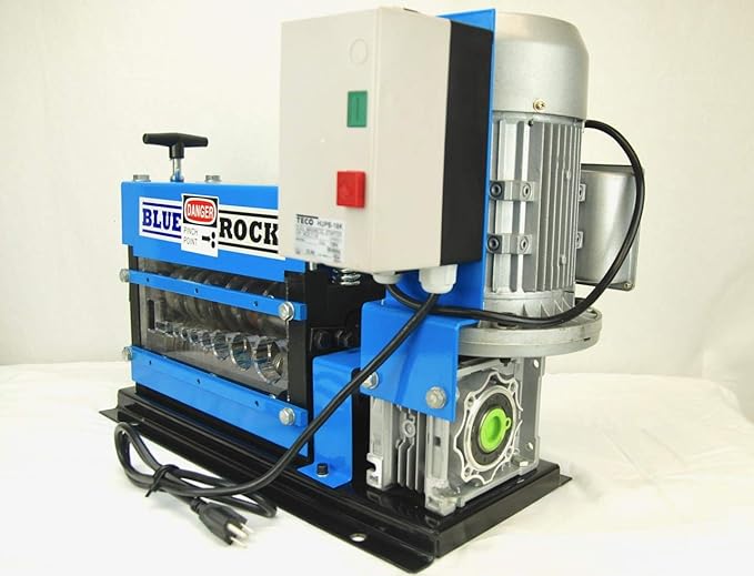 BLUEROCK Tools Model MWS-808PMO Wire Stripping Machine Copper Cable Stripper