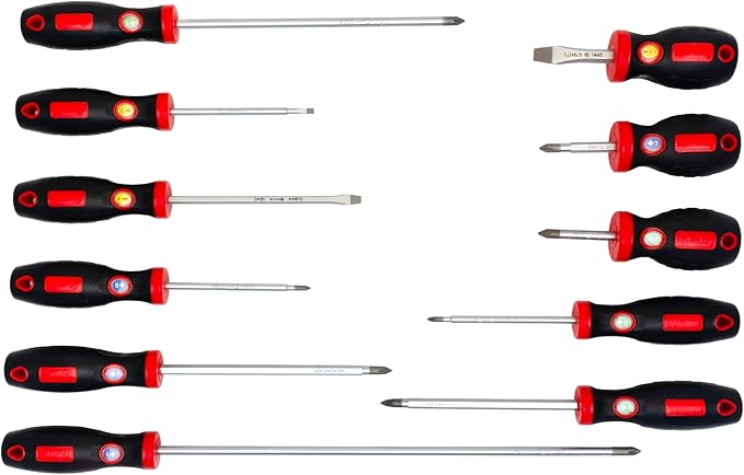 Genius Tools 20 Piece Combination Screwdriver Set TR-520PZ