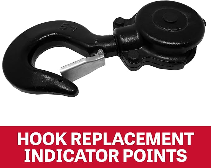 JET 5-Ton Hand Chain Hoist, 15' Lift (Model S90-500-15)