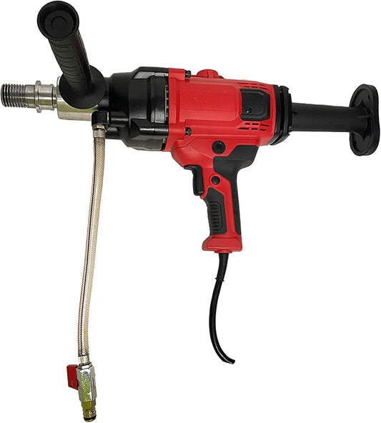 Virginia Abrasives 433-22000 1pc Automatic Clutch Variable Speed Core Drill - Premium Concrete Core Drill Machine for Wall/Brick, Handheld Tool for Efficient Drilling, Power Tool for Pros and DIYers