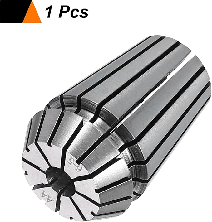 HARFINGTON Spring Collet Chuck ER20 6mm 65Mn Spring Steel Precision Router Collets for CNC Engraving Milling Lathe Tool