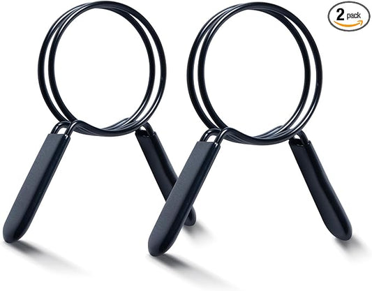 POWERTEC 3 Inch Double Loop Hose Clamps for Dust Collection Hose and Dryer Vent Hose, Quick Release Spring Clamps for Dust Collector and Dust Collection Fittings, 2 pack (70409)